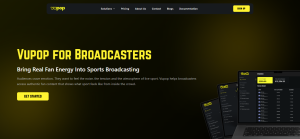 Vupop for broadcasters