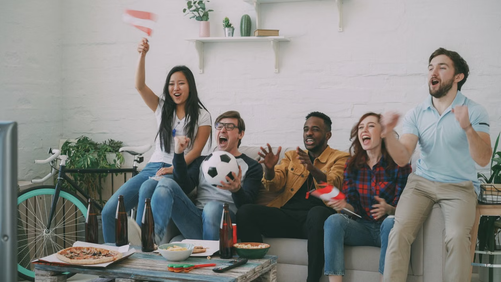 football watch party